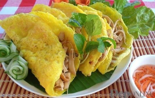 Bánh xèo chay