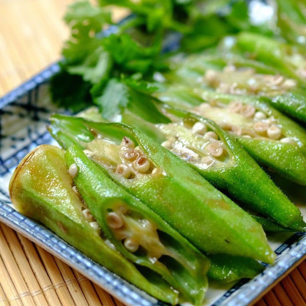 Đậu bắp nướng